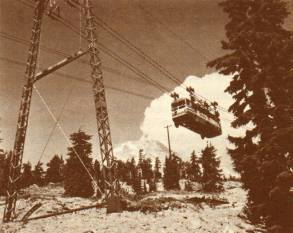 Sky-Way to Timberline, around 1950