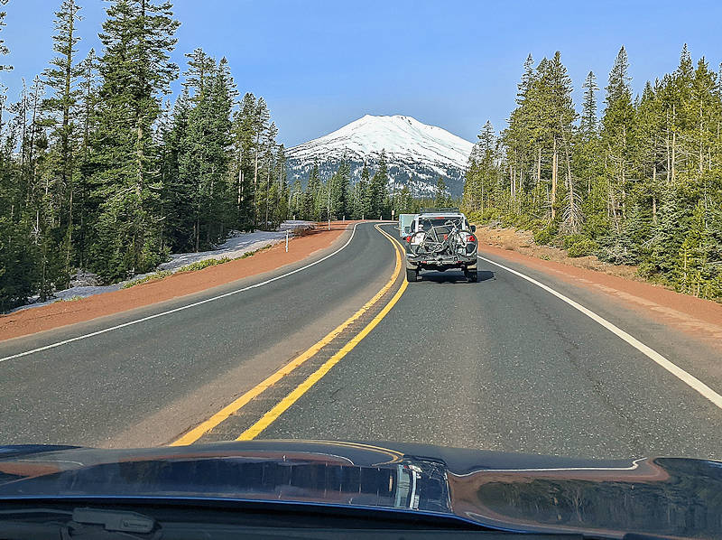 Road to Mt. Bachelor