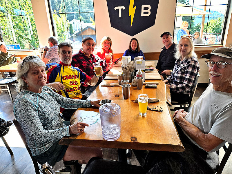 Lunch at Thunder Island