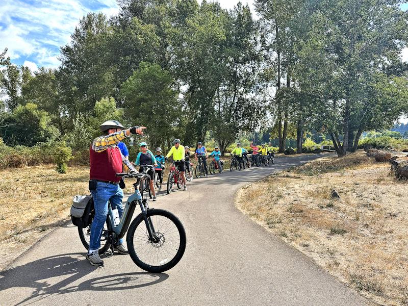 The riders
