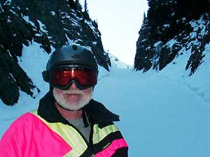 Kurt Krueger at Mt. Baker ski area, WA, Dec. 2005.