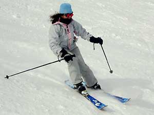 Deirdre Lawrence at Anthony Lakes ski area, Oregon 2006.