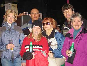 Mt. High ski club members in Val d'Isere, France