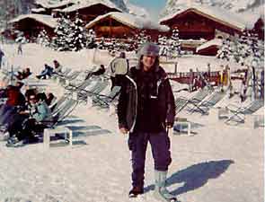 Mike Henness in Val d'Isere, France