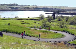 Riverfront trail