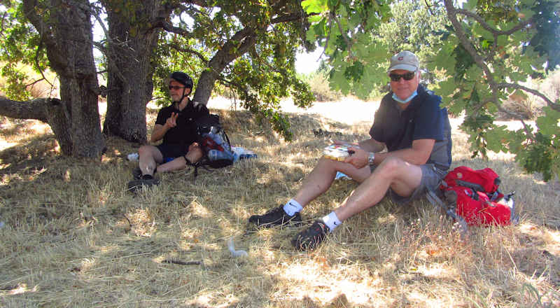 Lunch - John and Greg