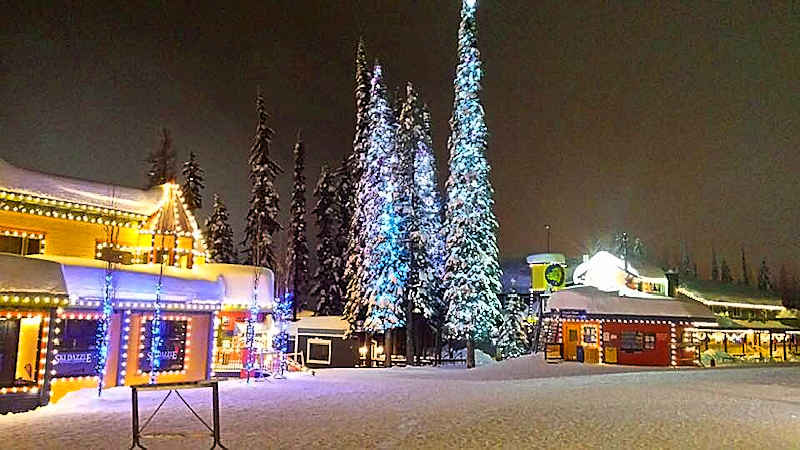 Silver Star at night