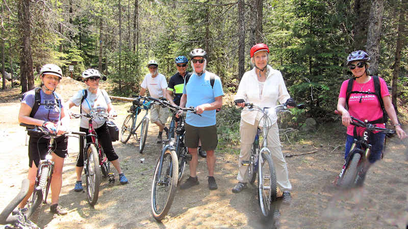 On the bike trail from Trillium