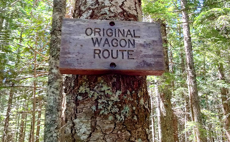 Trail sign