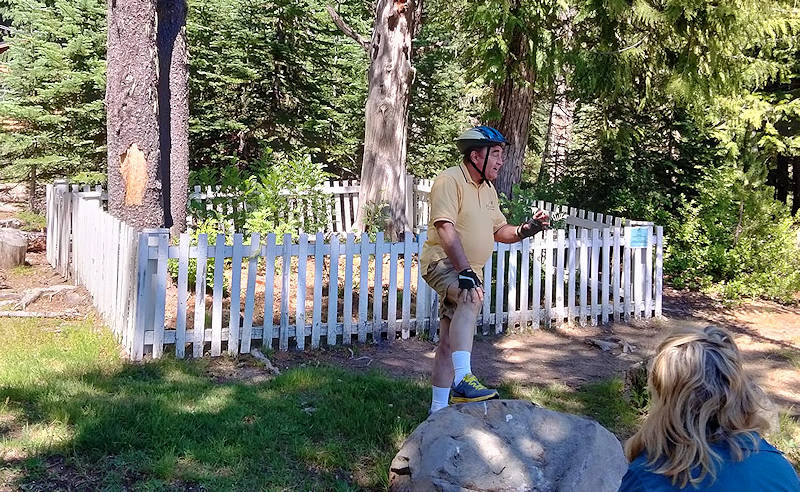 Emilio at Pioneer Cemetery