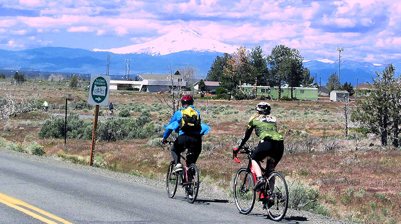 Scenic Bikeway sign