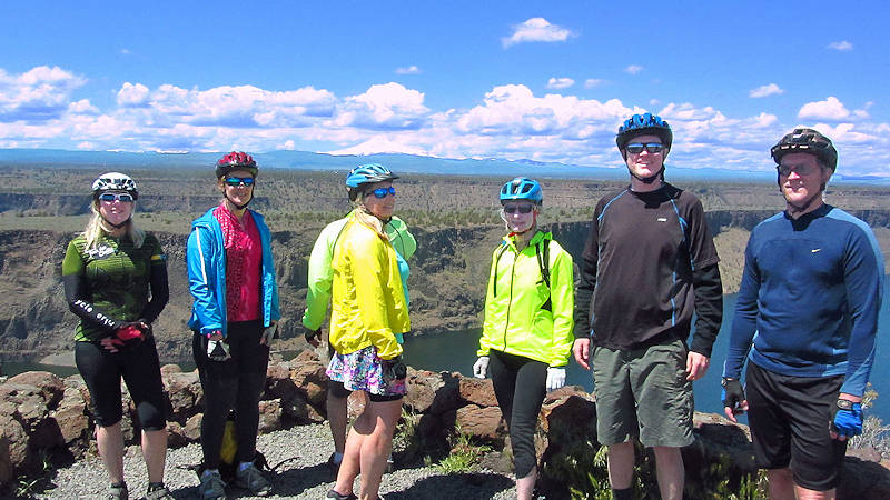 Group at the viewpoint