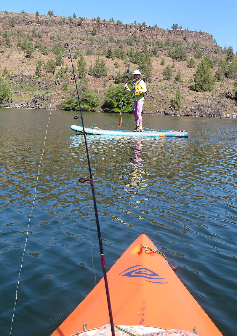 Kayaking the next day