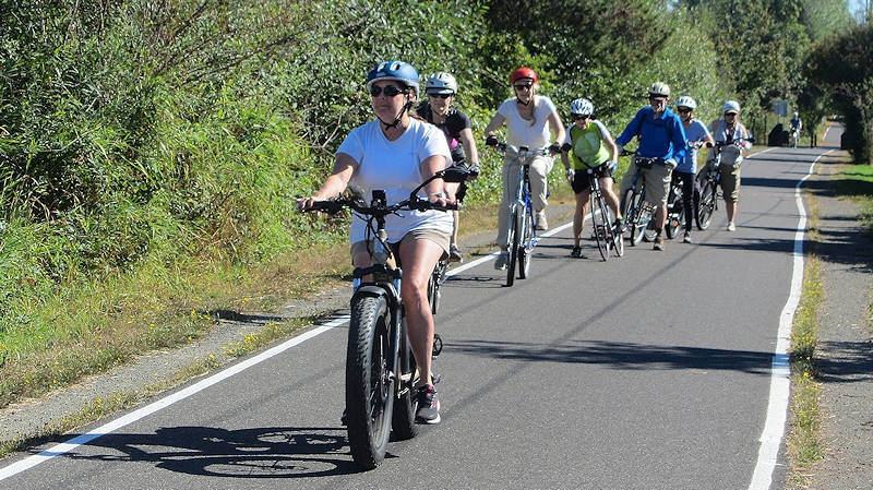 Group on the trail