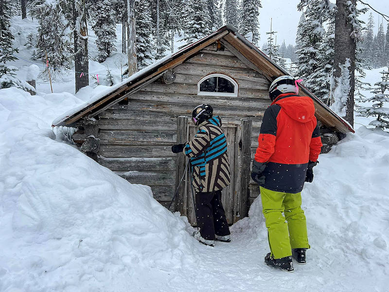 Warming hut