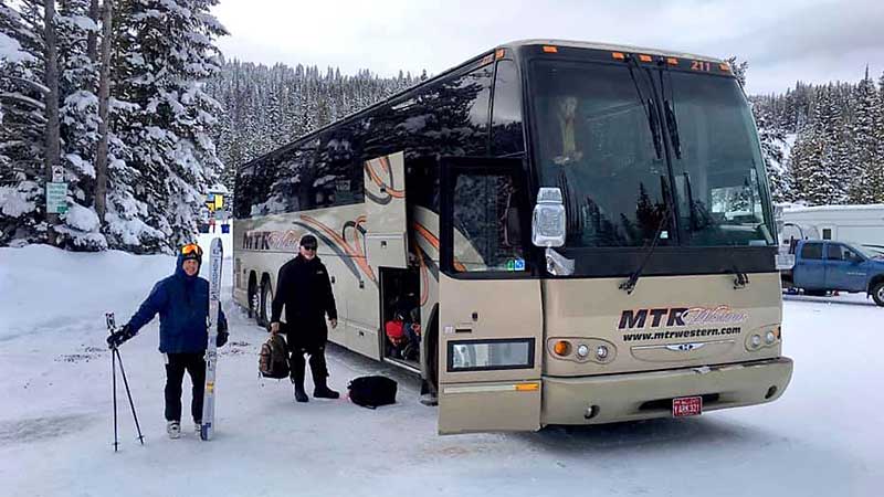 Bus heading home