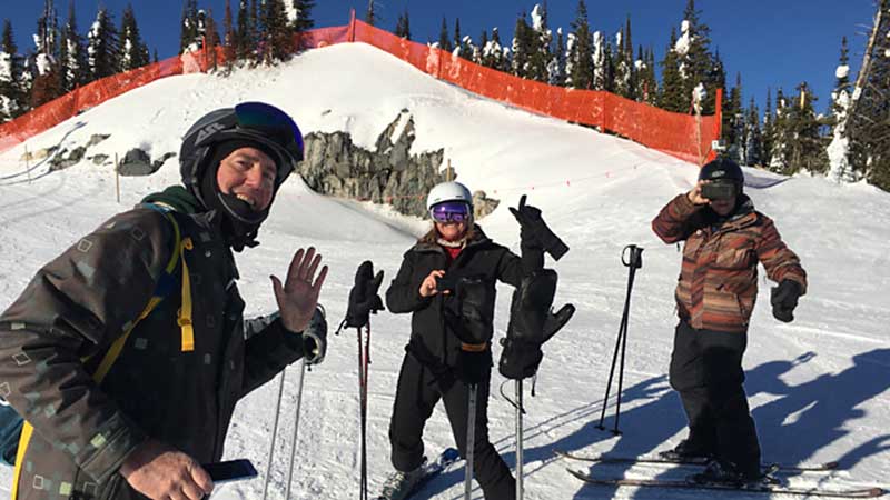 Group at Big White