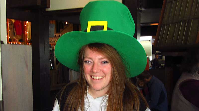 Prety young leprechaun