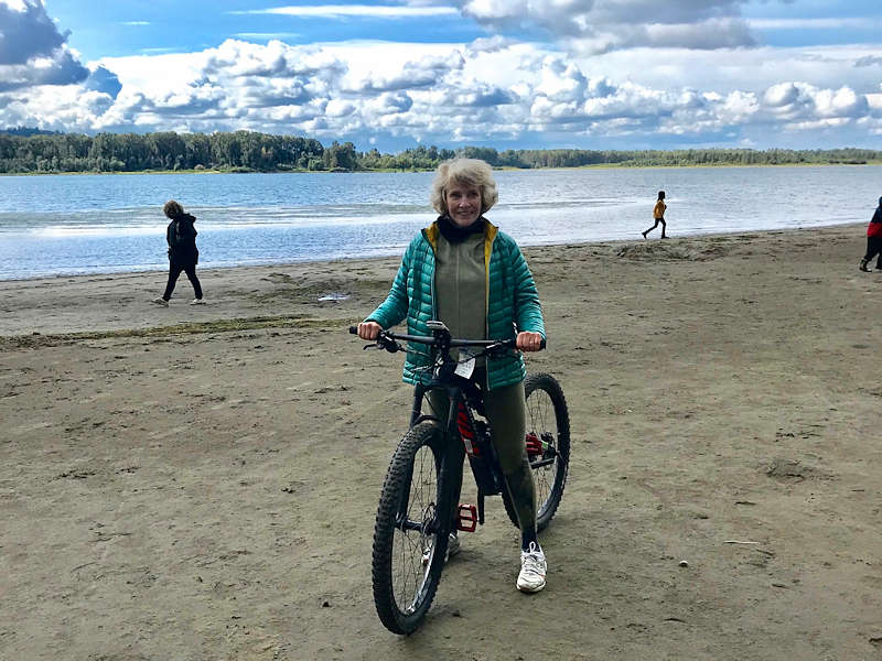 Beach on the Columbia River