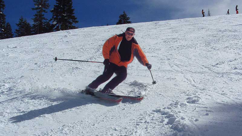 Steven Rice at Mt. Shasta