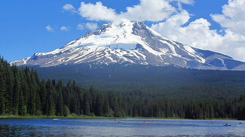 Mt. Hood from Trillium Lake