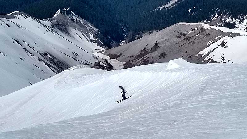 Tim in the east branch of Zig Zag